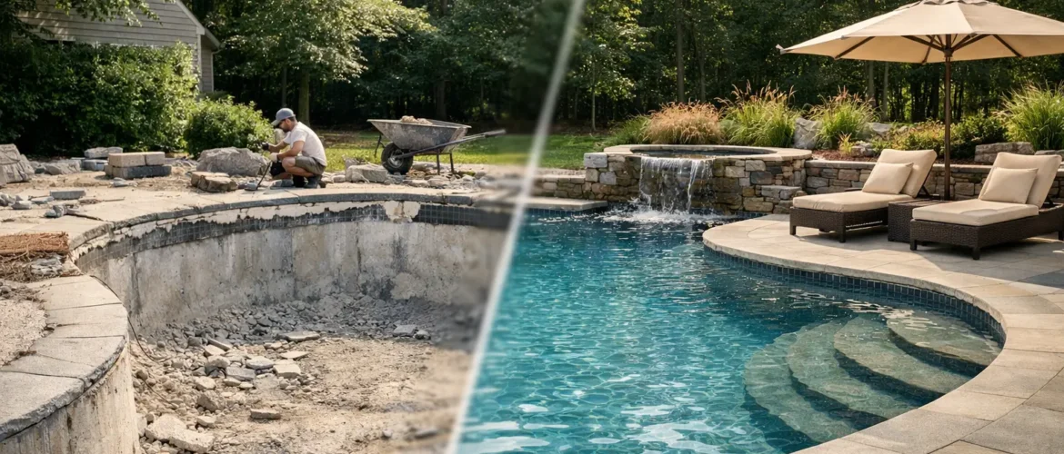 A Pool Rebuild Example for Connecticut Homes