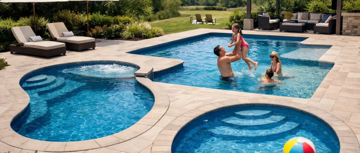 Best Fiberglass Pool Shapes for Families
