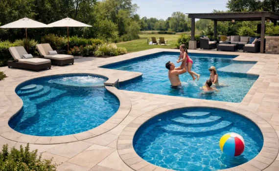 Best Fiberglass Pool Shapes for Families