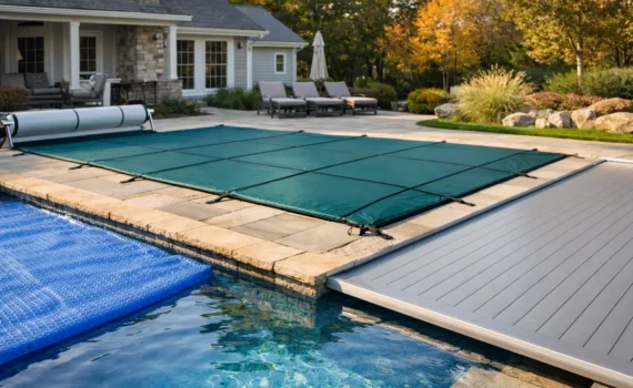 Pool Cover Types for Connecticut Homeowners
