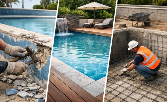 Pool Restoration: Repair, Renovate, or Rebuild?